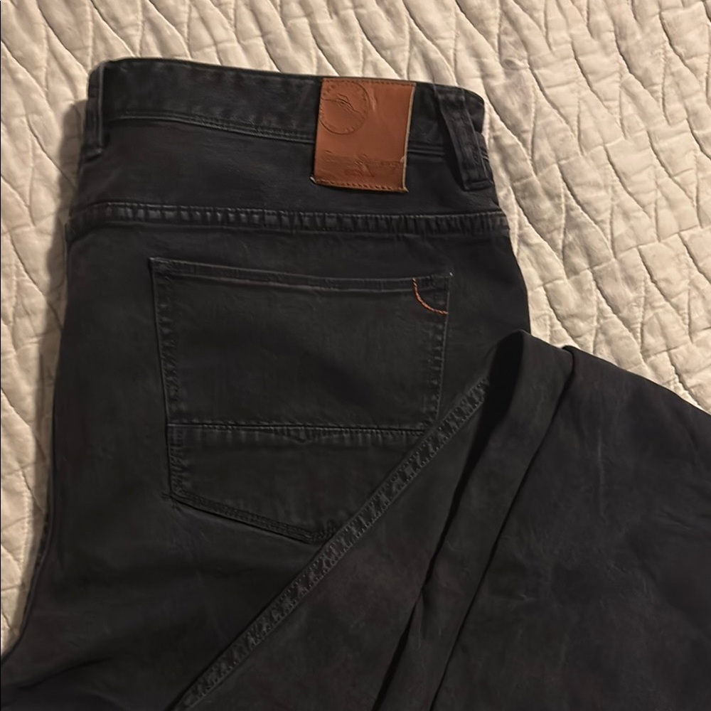 Tommy Bahama Black Straight Jeans 40 x 34